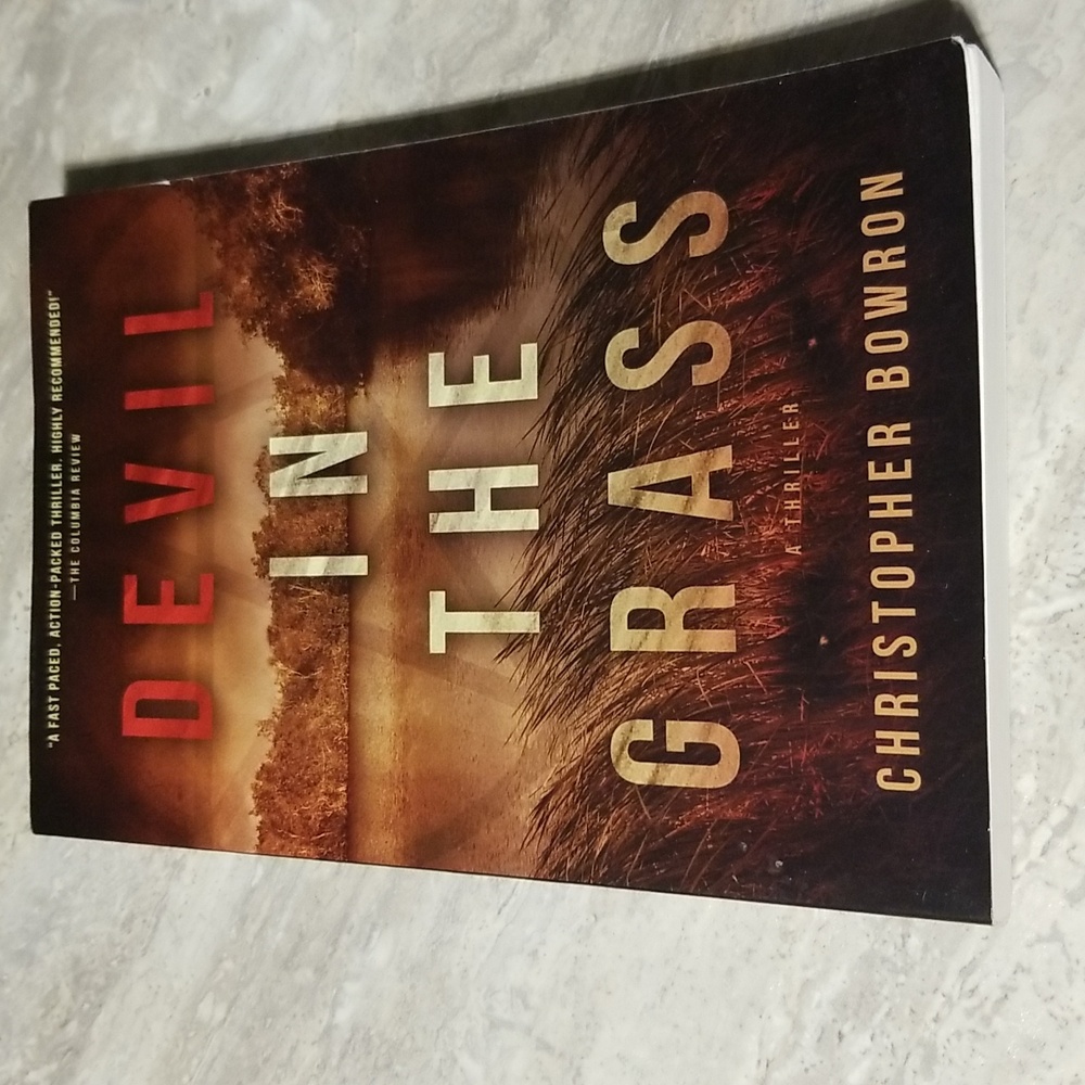 Softcover  Devil in the grass book by Christopher Bowron